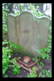 Figure 4: Last remaining tombstone in All Saints Churchyard